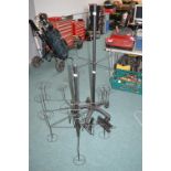 Metal Hat Stand and Assorted Parts