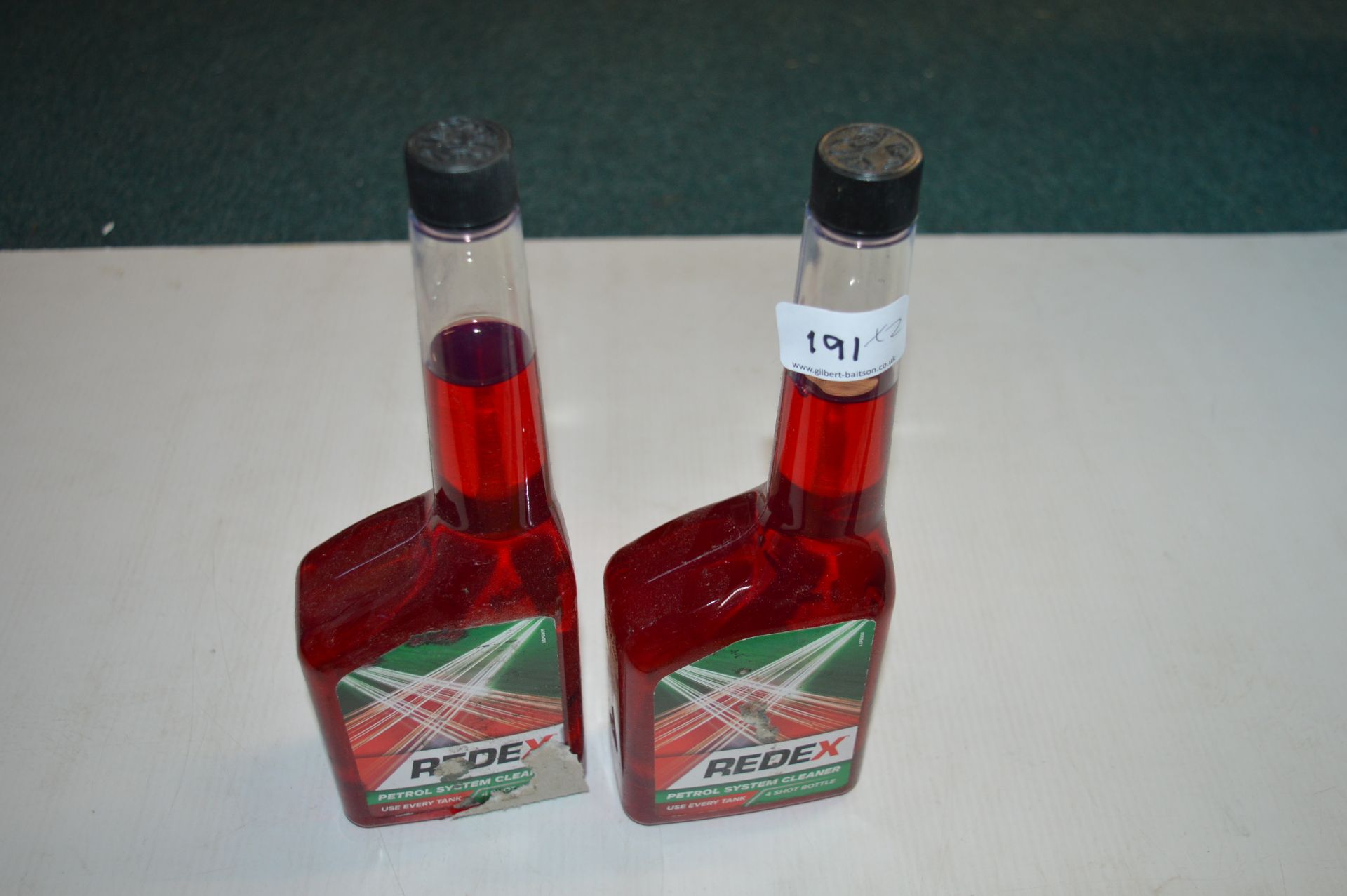 *Two Four Shot 500ml Bottles of Redex Petrol Cleaner