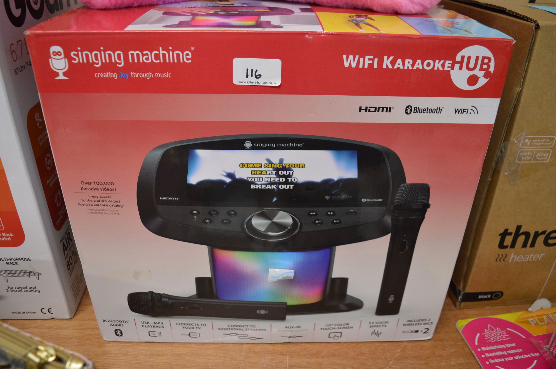 *Singing Machine Wi Fi Karaoke Hub