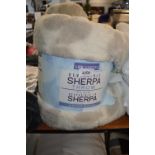 *Life Comfort Reversable Sherpa Throw