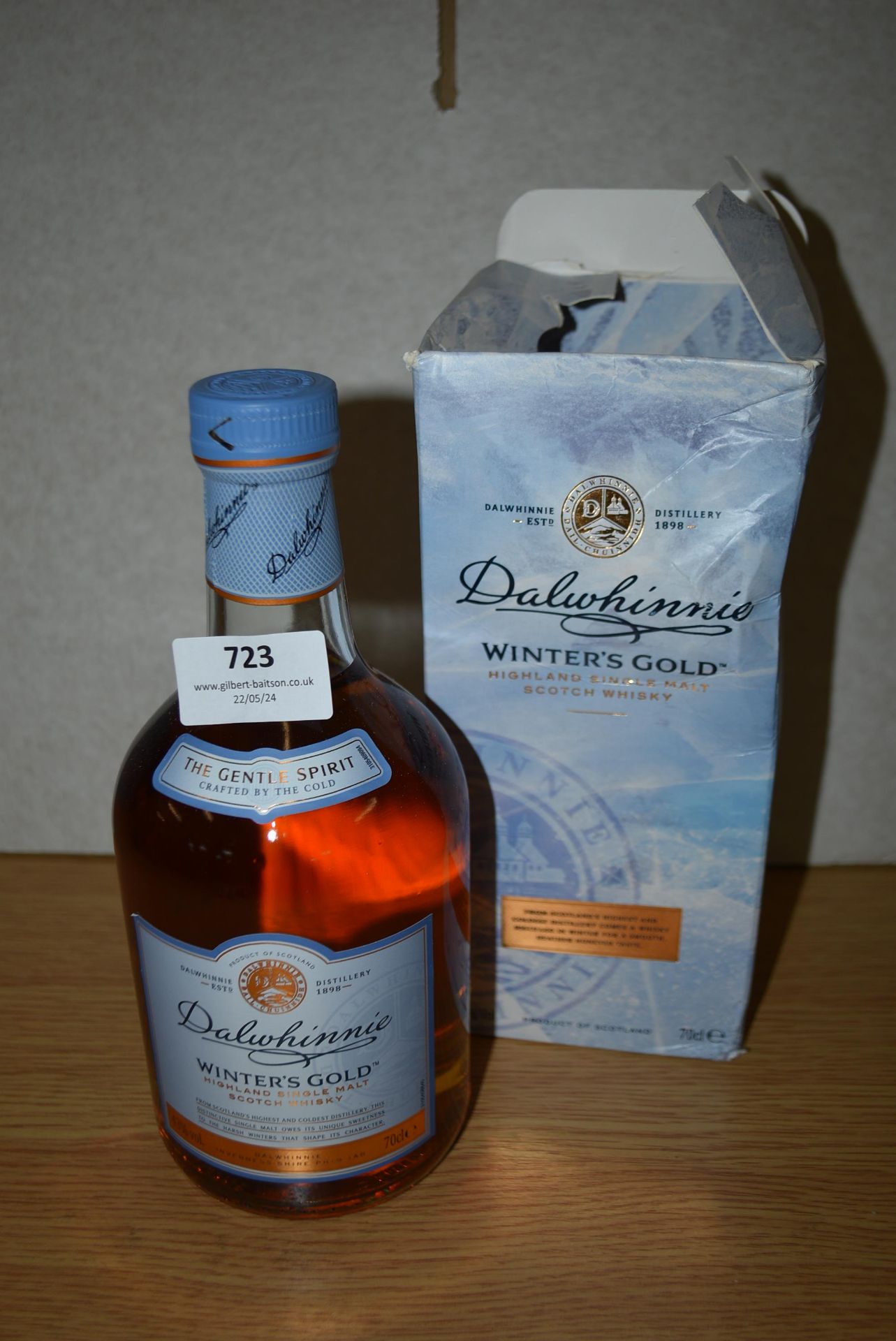 Dalwhinnie Winters Gold Single Malt Scotch Whisky 70cl