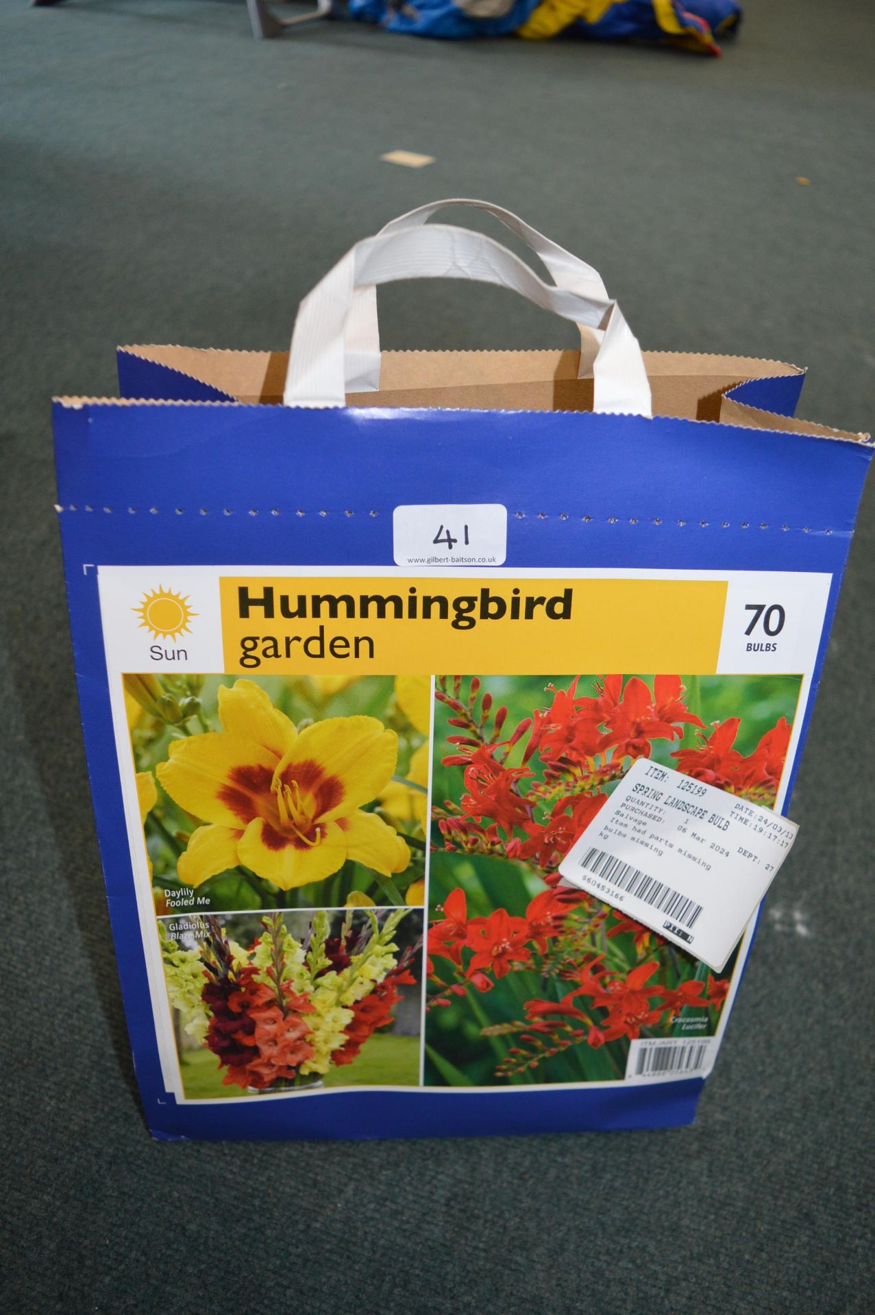 *Hummingbird Garden Spring Landscape Bulb Pack