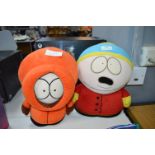 Two South Park Soft Toys