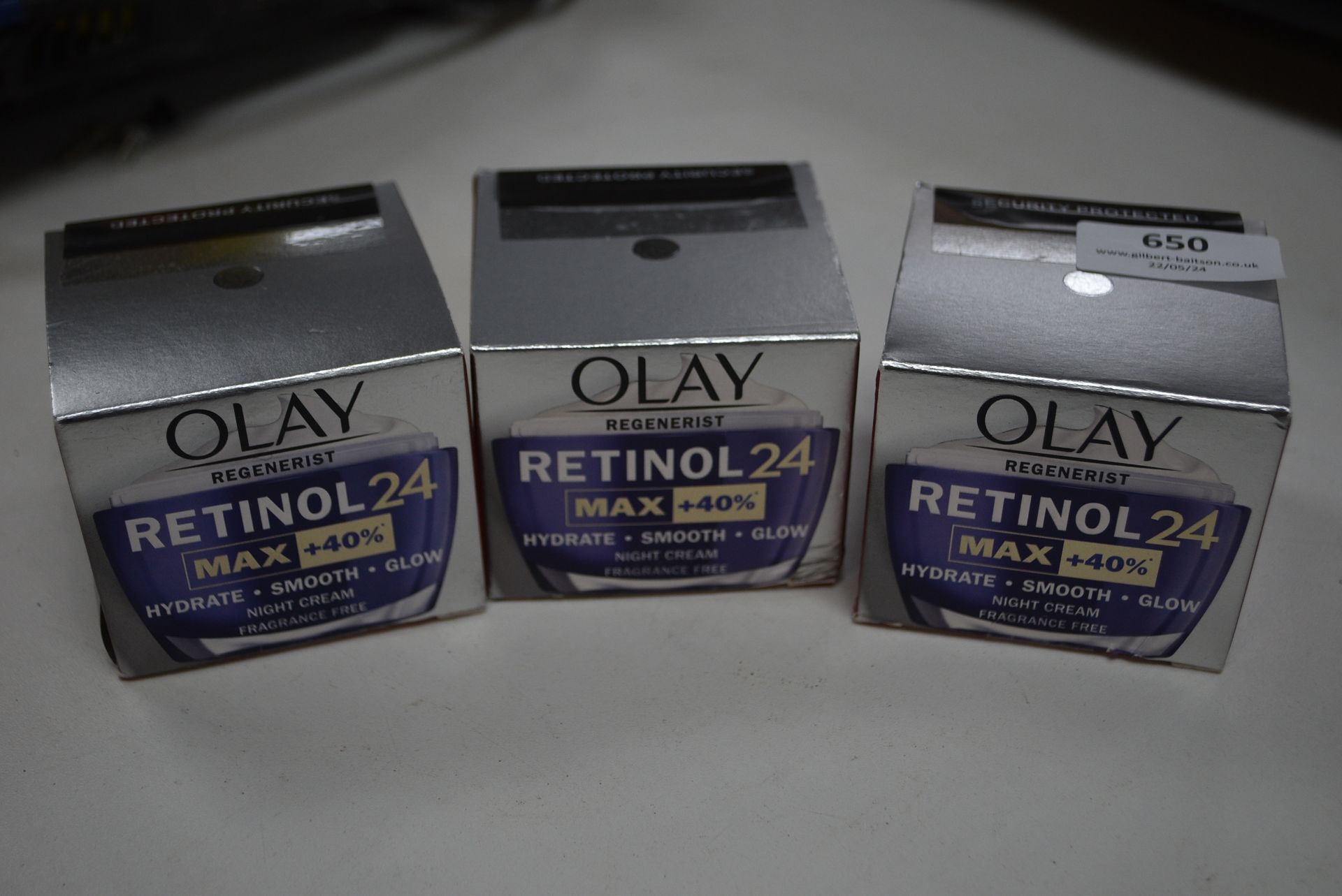 Three Olay Retinol Night Cream 50ml