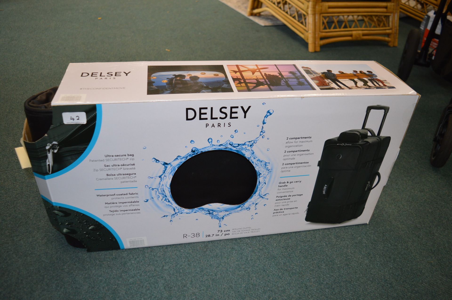 *Delsey Ultra Secure Travel Case