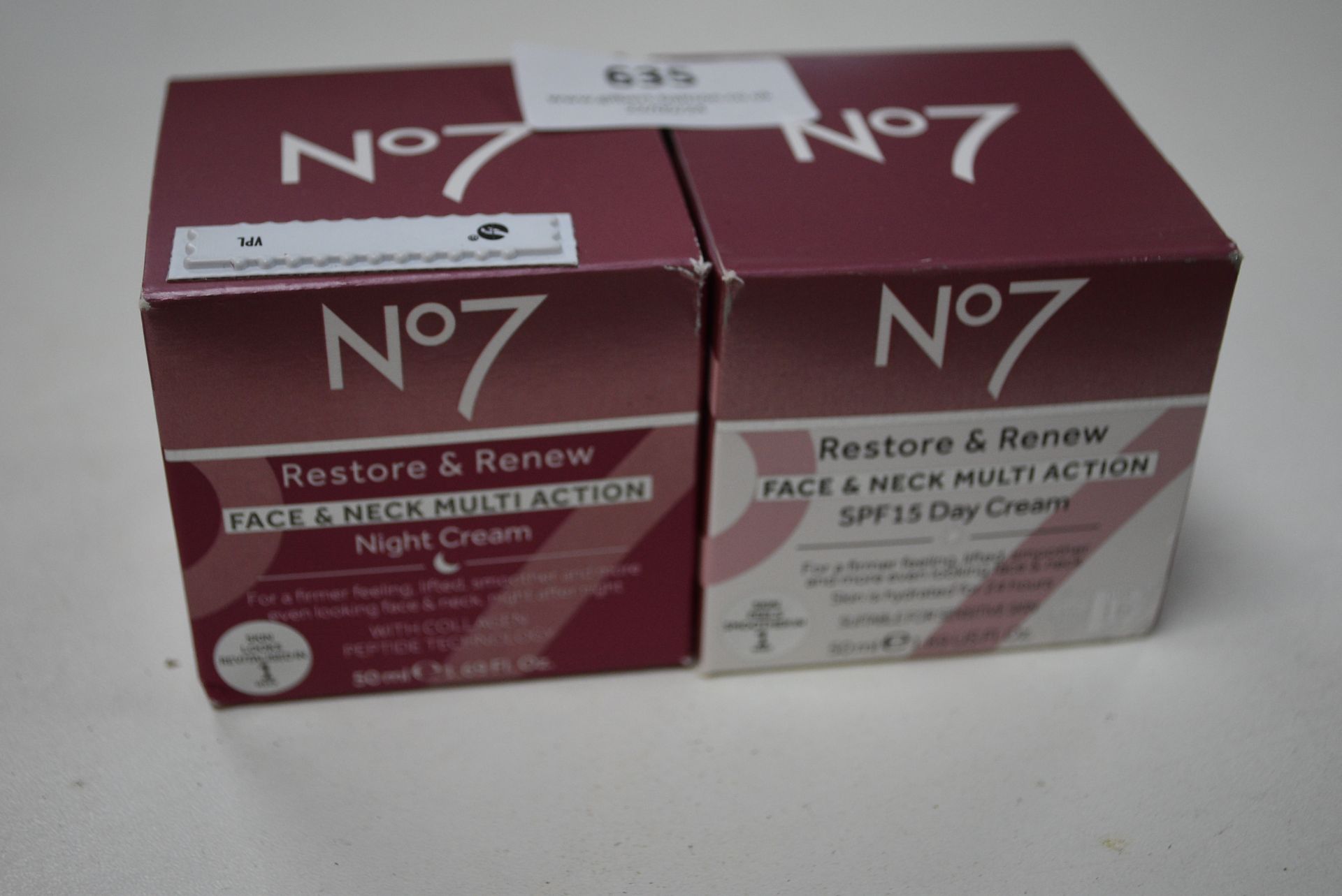 No. 07 Restore & Renew Night Cream 50ml and Day Cream 50ml