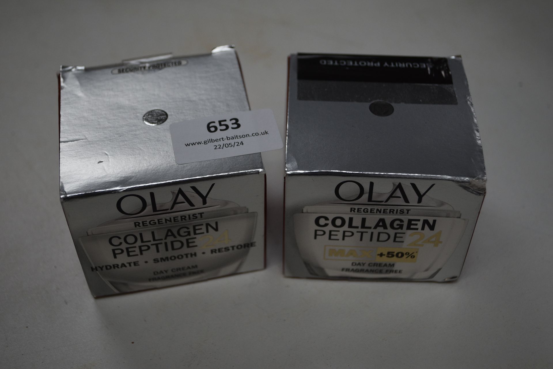 Two Olay Collogen Peptide 24 Day Cream 50ml