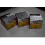 Three Olay Vitamin C and Aha 24 Anti Dark Spot Night Gel Cream 50ml