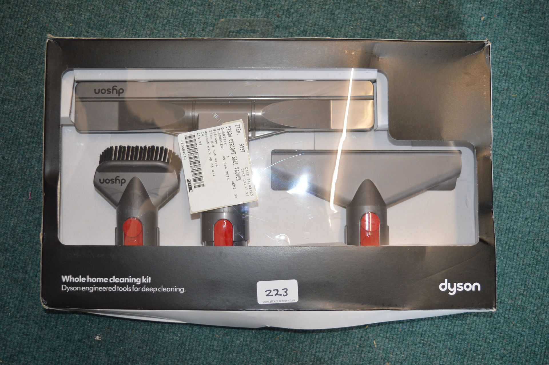 *Dyson Whole Home Cleaning Kit