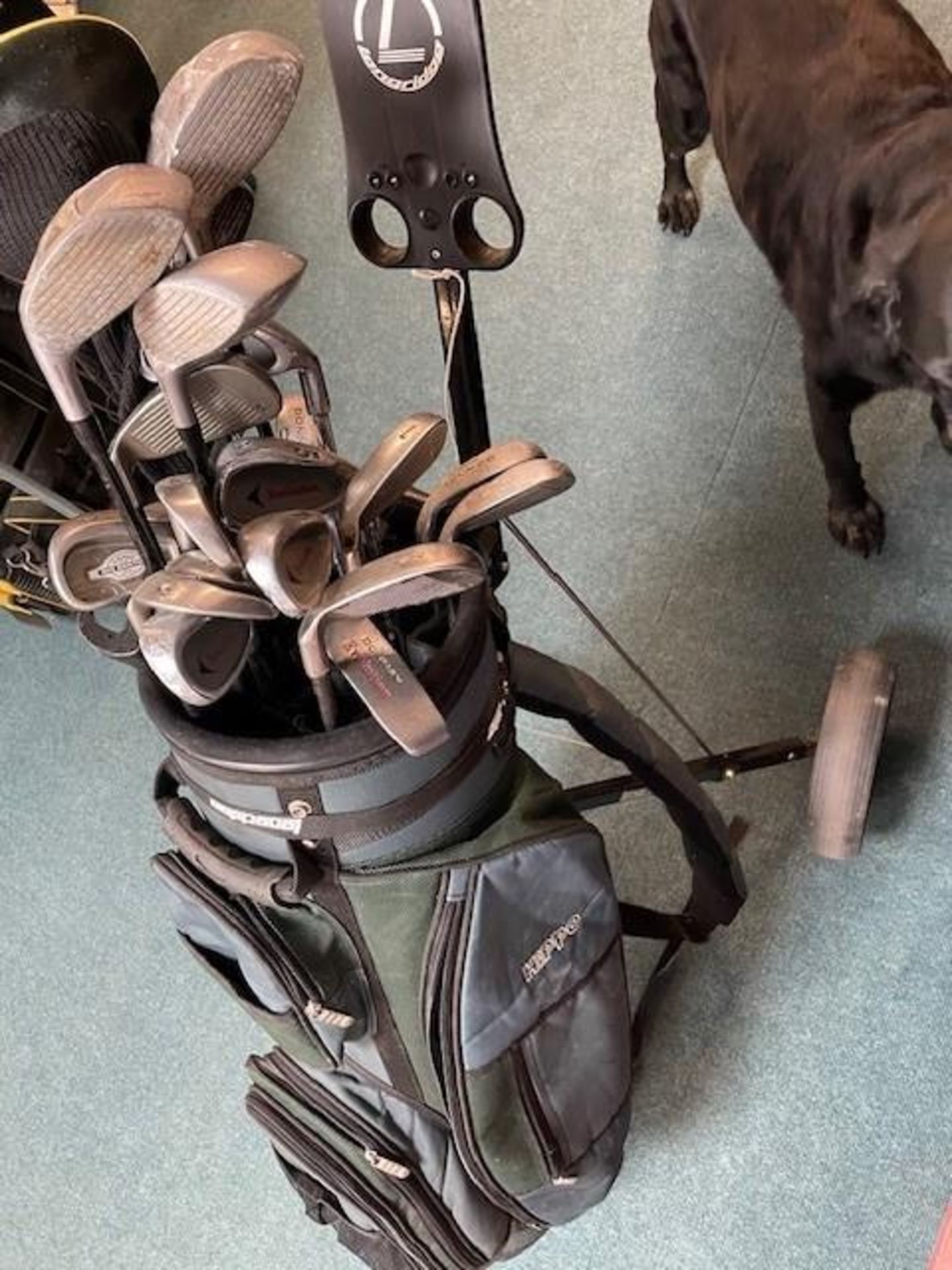 Longbridge Golf Trolley and 20 Golf Clubs - Image 2 of 6