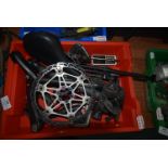 Quantity of Bicycle Spares, Pump, etc. (tray not included)