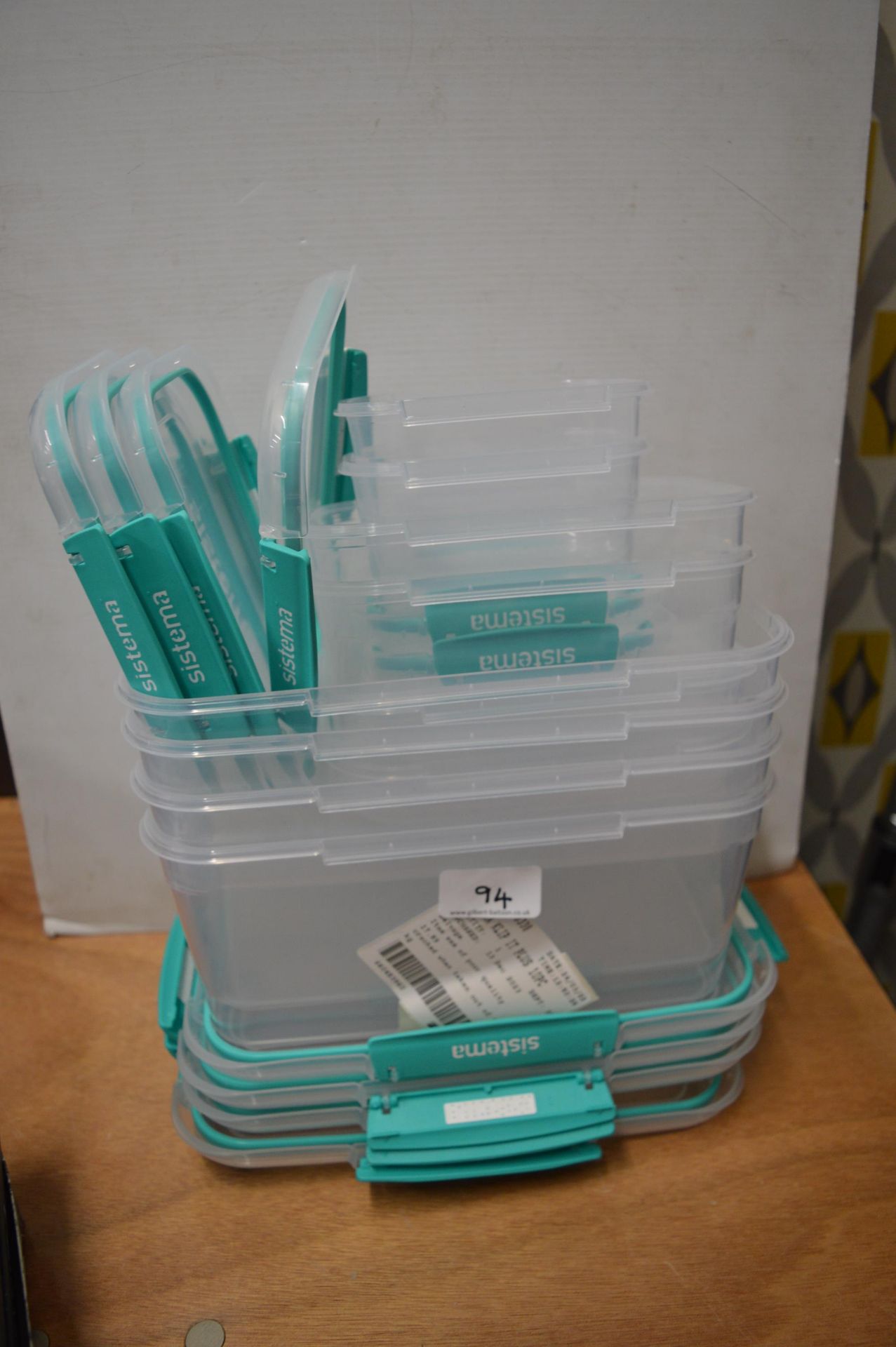 *Sistema Clip-It Food Storage Boxes