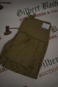 *Mondetta Beige Lined Cargo Trousers Size: 16