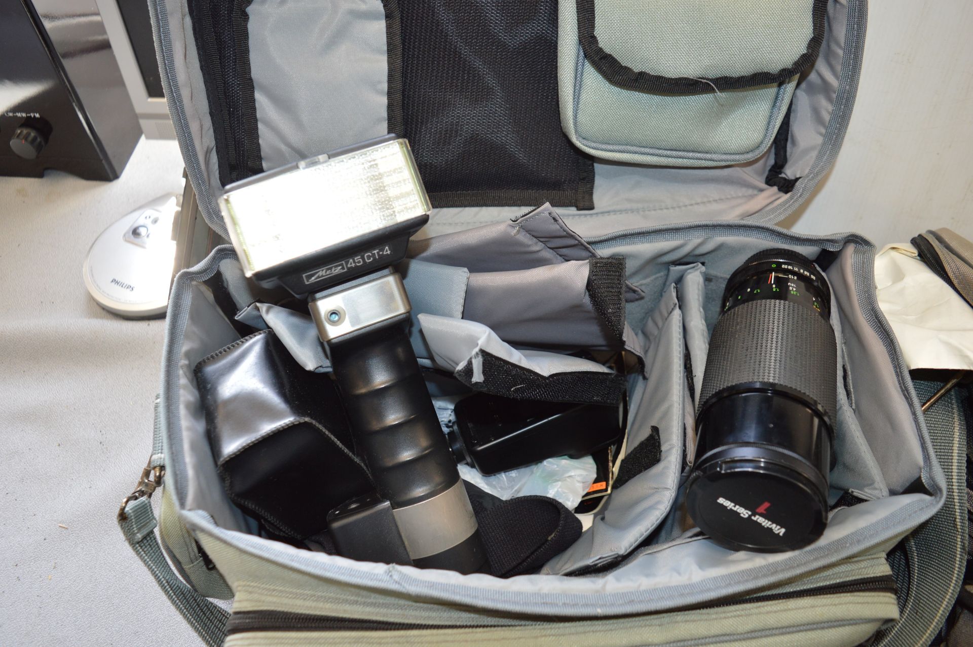 Cano T70 35mm Film Camera with Three Camera Bags, - Image 2 of 2