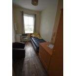 *Contents of Room 10 to Include Single Divan with Waterproof Mattress, Simulated Beech Wardrobe