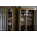 *Contents of Linen Cupboards to Include Assorted Bedding and Towels