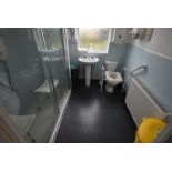 *Clinical Wastebin, Shower Stool, Wastebin, and a Toilet Riser