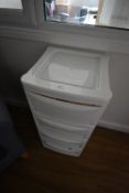 *Four Drawer Plastic Storage Unit Containing Assorted Colouring and Other Craft Items