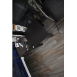 *Leather Topped Occasional Table