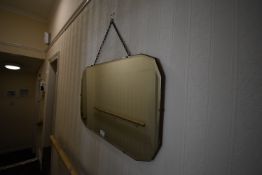 *Unframed Deco Bevelled Edge Mirror
