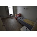 *Contents of Room 9 to Include Single Divan, Electric Reclining Chair, Pine Chest of Drawers,