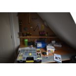 *Shadow Board Containing Various Tools, Wood Chisels, Screwdrivers, Files, etc.