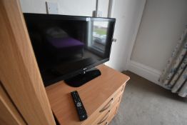 *LG Flatscreen TV with Remote