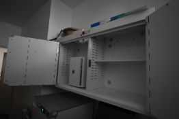 *Wall Mounted Bristol Made Drugs Cabinet with Internal Strong Box with Key