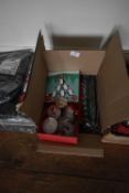 *Box of Christmas Decorations