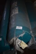 *~23m x 1.4m Roll of Roll of Pale Petrol Fabric