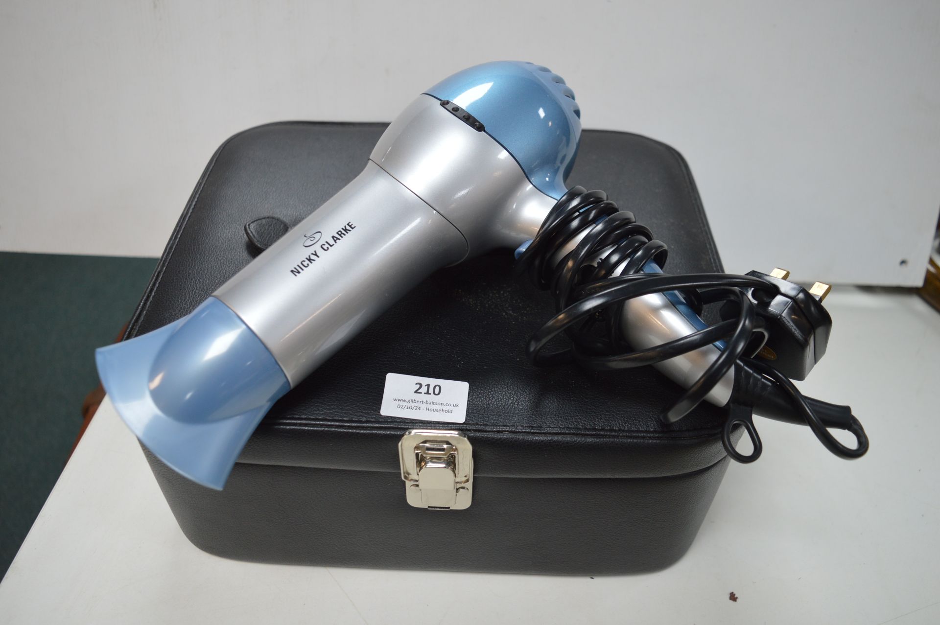 Vanity Case Containing a Nikki Clarke Hairdryer