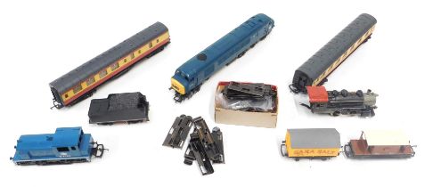 Hornby, Lima and other OO gauge locomotives and rolling stock, including Class 45 The Manchester Reg