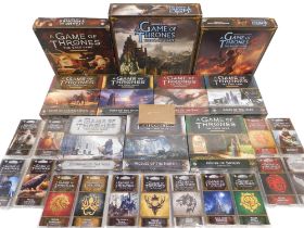 A Game of Thrones The Card Game, and A Game of Thrones The Board Game second edition and expansions,