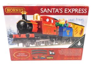 A Hornby OO gauge train set Santa's Express, boxed.