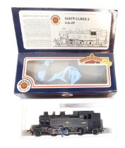 A Bachmann Branchline OO gauge Class 2MT Ivatt tank locomotive, 2-6-2, 41250, BR lined black early e