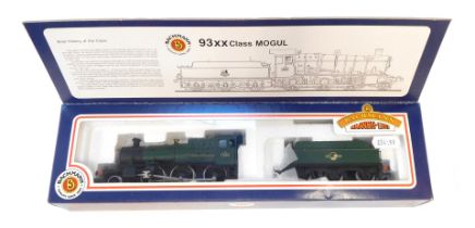 A Bachmann Branchline OO gauge Class 93XX Mogul locomotive, 2-6-0, 7332, BR green, 31-803, boxed.