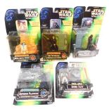Kenner Star Wars The Power of the Force electronic Power FX figures, including Luke Skywalker, R2D2,