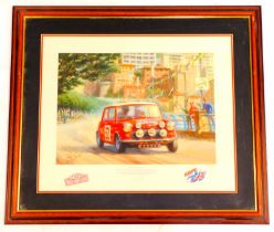 After Tony Smith. Second Mini Monte, signed in pencil to margin, limited edition print 322/495, 32cm