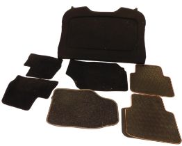 A group of car mats, and a Ford Focus ST parcel shelf. (a quantity)