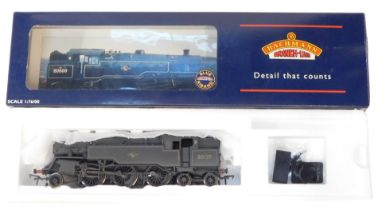 A Bachmann Branchline OO gauge locomotive, Standard Class 4MT tank, BR lined black crest, 80120, 32-