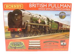 A Hornby OO gauge train set, The British Pullman Venice Simplon Orient Express, R1162, boxed.