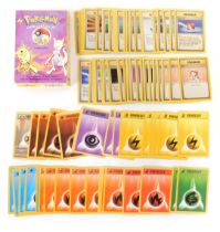 Pokemon Card ZAP Theme deck, including sixty cards, counters, rule book, coin, plus fifty one traine
