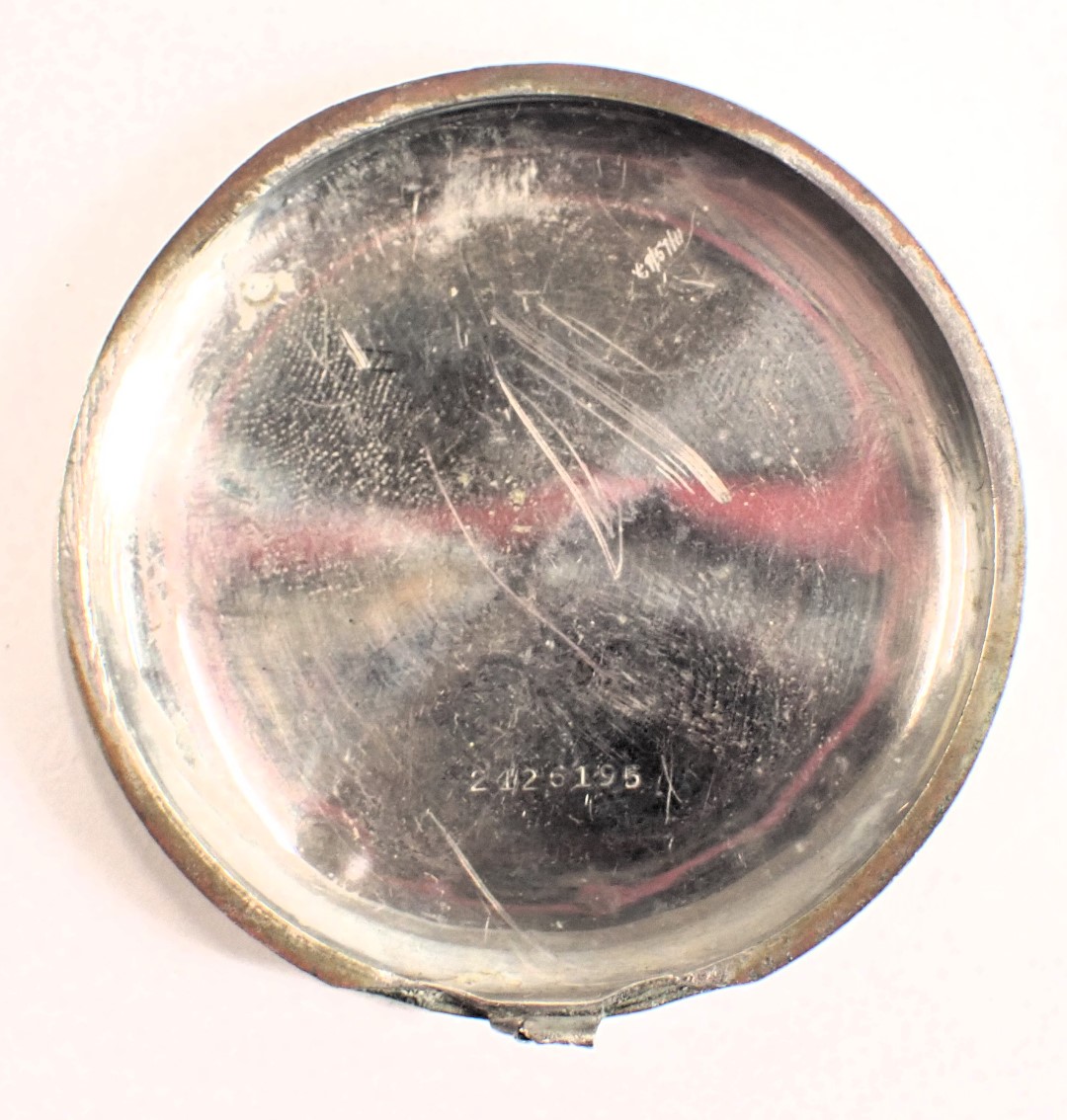 Two pocket watches, comprising a silver cased pocket watch, with key wind movement numbered 5273, in - Bild 3 aus 6