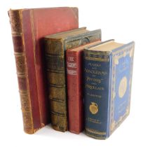 Four antiquarian books, comprising W Chaffers Marks and Monograms on Pottery and Porcelain, 1903 edi