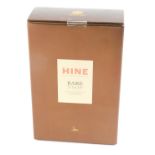 A bottle of Hine vintage cognac, Rare VSOP, boxed.