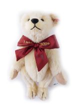 A Steiff bear, made to commemorate 100 years, Margaret's Teddy Bear, number 00440.
