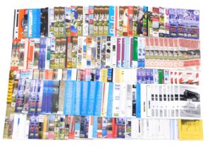 A large quantity of non league football programmes, various teams to include Hastings, Eastbourne, e