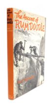 Bowman (W.E.) The Ascent of Rum Doodle FIRST EDITION, publisher's cloth, dust jacket, 8vo, 1956.