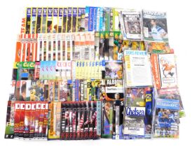 A large quantity of football programmes, to include Norwich City, Sunderland, Bristol Rovers, Blackp