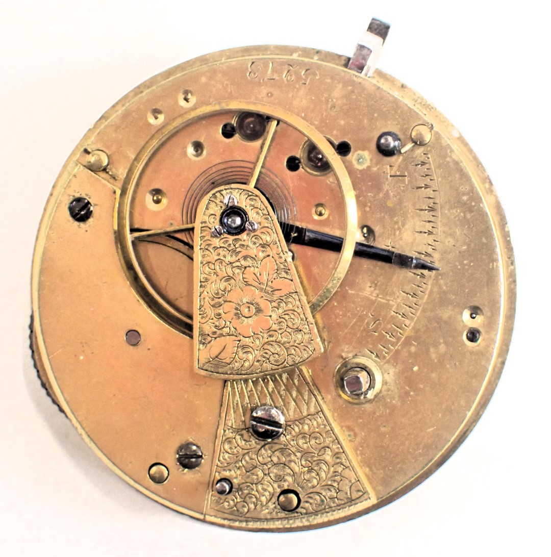 Two pocket watches, comprising a silver cased pocket watch, with key wind movement numbered 5273, in - Bild 6 aus 6